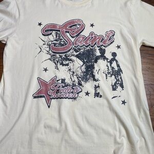 Saint Cream Graphic T-Shirt